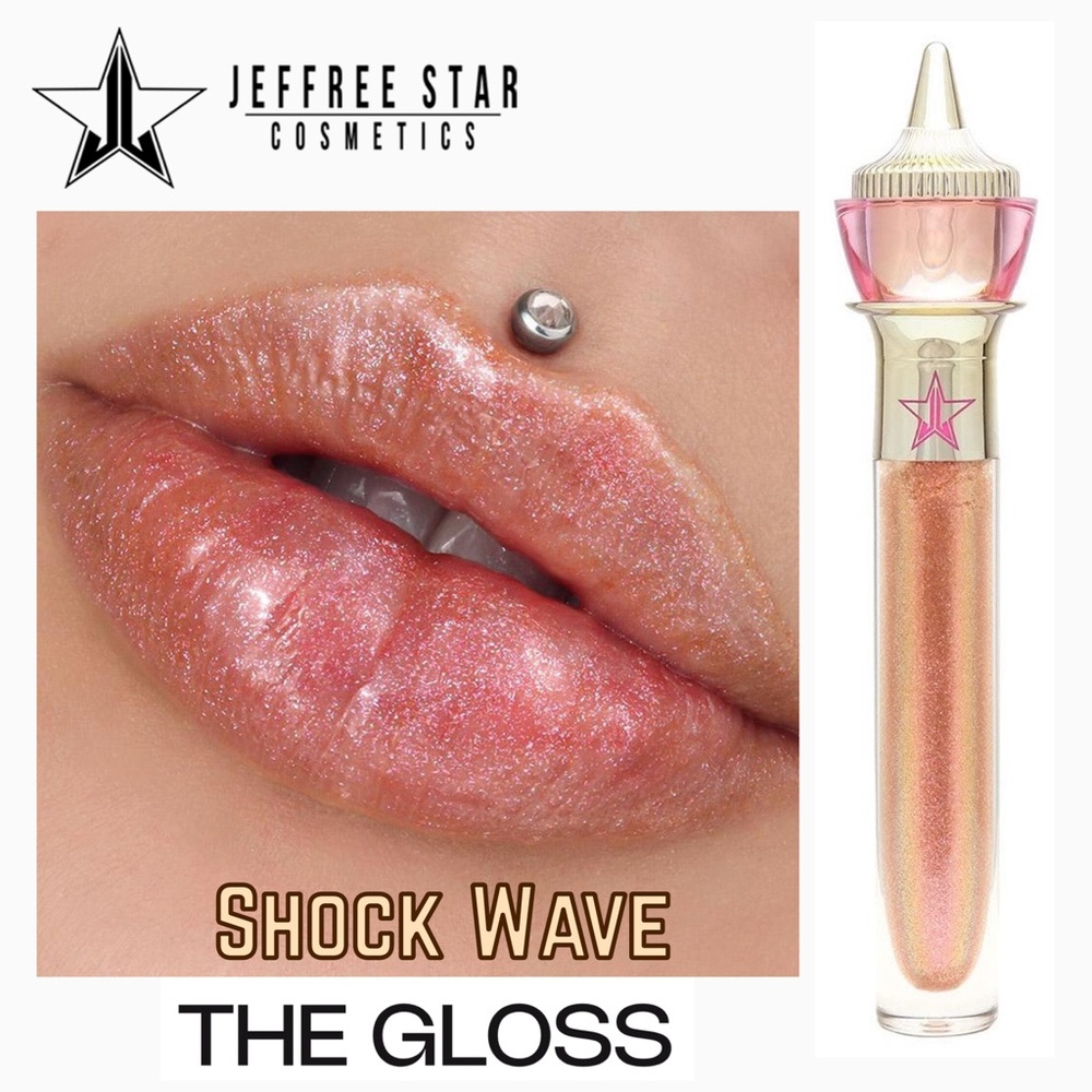 Shock Wave • Jeffree Star Cosmetics The Gloss • New in Box 4.5 ml/0.15 fl oz